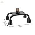 Cane Tip Heavy Duty with Quad Support Rubber Feet Base Quad Support Cane Tip Large. 