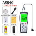 AS840 Smart Sensor Digital Ultrasonic Thickness Gauge 1.2-225mm | portable thickness tester. 