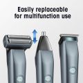 DL-9218 3 In 1 Rechargeable Hair Trimmer, Shaver, Nose Trimmer For Men. Hair Removal machine for men. 