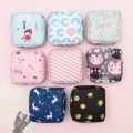 Sanitary Napkin Storage Bag Travel Sanitary Towel Pad Pouch Cosmetic Storage Box Student Women Portable Menstrual Small Bags. 