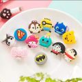 (Pack of 5) Cartoon USB Cable Earphone Protector For iPhone/Samsung Charging Line Data Cable Protection. 