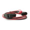 For Fiat 3 Pin Alfa Lancia to 16 Pin OBDII OBD2 obd-II Connector Adapter Auto Car Cable Obd for fiat 3pin Diagnostic Cable. 