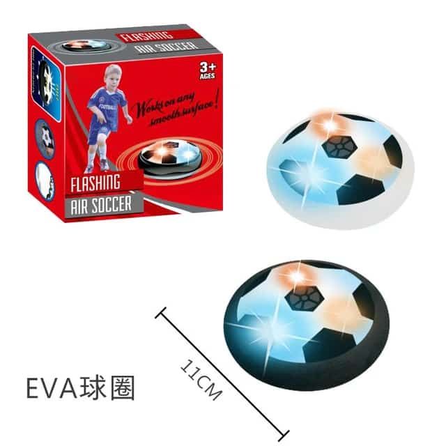 the Amazing Hover Ball with Powerful LED Light Size 4 Boys Girls Sport Children Toys Training Football for Indoor or Outdoor with Parents Game