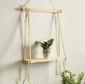 Lifestyle Glory Brand Macrame Wooden Wall Hanging Shelf I Decorating items I Decorating items for home I Wall decoration items I Wall art I Wall art hangings I Home decor items I Decoration pieces I Decoration items I Office Decoration. 