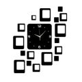 Square Wooden Clock With Premium Light I The New Wooden Wall Clock Big Size I Wall Clock I Wooden Wall Clock I Wall clocks for bedroom I Wall Clocks for drawing room I Wooden Wall Clocks for bedroom. 