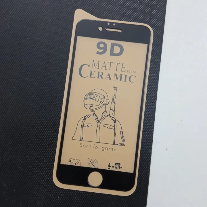 Iphone%206G%20/%207G%20/%208G%20Ceramic%20matte%20protector%20unbreakable%20antishock%209D%20temper%20Fiber%20sheet%20glass%20-%20Image%205