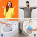 10 Pcs Disposable Toilet Seat Covers ll Hygienic  ll Thick Flushable Seat Covers ll Disposable for Portable Travel Public Restrooms ll Paper Toilet Seat Cover for travel. 