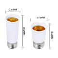Universal E27 to E27 Lengthened Lamp Holder Tube LED Light Bulb Base Extension Lamp Head Conversion Socket 65MM 95MM. 