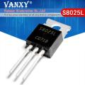 5pcs S8025L TO220 S8025 TO-220 25A 600V SCR S8020L S8020 S8055R S8055 S6015L S6015 S6020L S6020 S6025L S6025 S4025L S4025. 