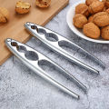 Pecan Nut Cracker Easy-to-use Stainless Steel Nutcracker for Effortless Nut Cracking Rust-proof Anti-slip Handle Ideal for Southeast Asian Buyers Nutcracker for Walnuts. 
