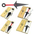 Anime Naruto Doll Figures Kunai 26cm Uzumaki Kakashi Throwing Prop Cosplay Accessories Collection Childern Toys Gifts. 