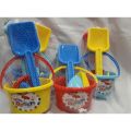 Beach Bucket & Sand Castle Making TOOL Toys For Kids. 