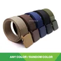 Men's Imported  Easy Adjustable Breathable Nylon Fabric Casual Belt With Buckle for boys and men in 5 colors. 