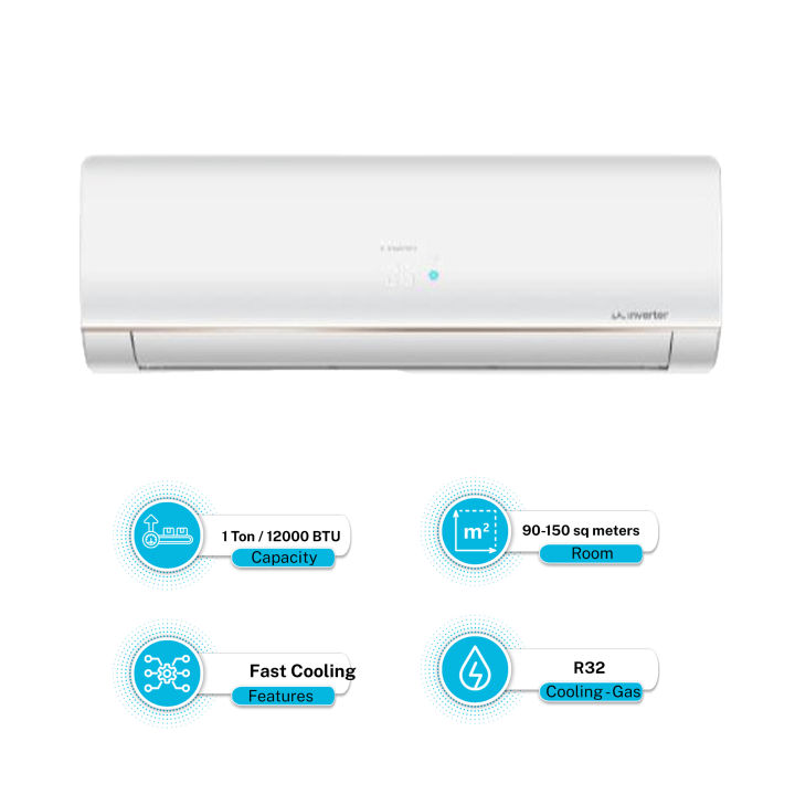 Haier Cool Inverter HSU-12LFCB/013USDC (W) - Haier Free Installation