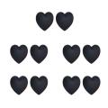Eyeglasses Temple Tips Sleeve Retainer Accessories Silicone Anti-Slip Holder for Glasses 5Pairs/Set Love Heart Shape Glasses Straps Ear Grip Hooks. 