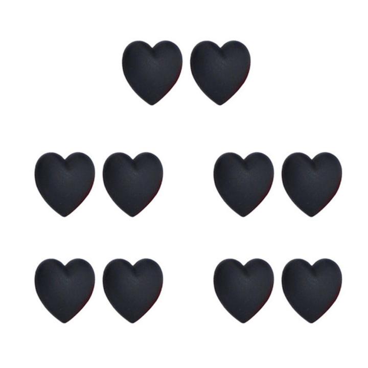 Eyeglasses Temple Tips Sleeve Retainer Accessories Silicone Anti-Slip Holder for Glasses 5Pairs/Set Love Heart Shape Glasses Straps Ear Grip Hooks