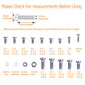 1Set Eyeglasses Repair Kit 1000PCS Eyeglass Screws and 6 Pcs Screwdrivers Glasses Screw Repair Kit Watch Clock Spectacle Repair for Eyeglasses. 