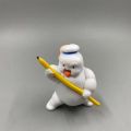 6pcs cute Vintage Ghostbusters 3 Stay Puft Marshmallow Man Sailor Action Figure Toy Doll. 