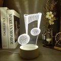 LED Night Lamp USB Powered Gaming Room Desk Setup Lighting Decor Warm White Color Bedroom Cartoon Table Light Gift for Birthday. 