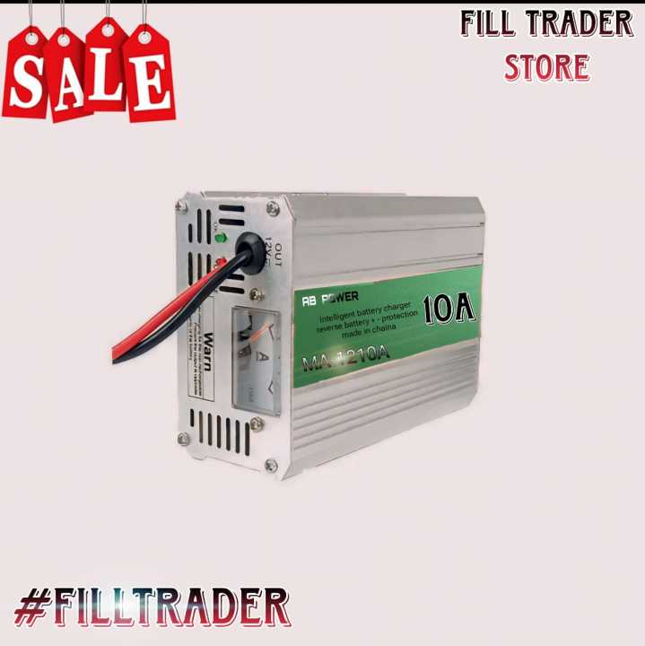 Smart Car Battery Charger 12V 10Amp Automatic Intelligent with protection