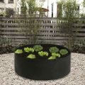 2X Raised Garden Bed Fabric Raised Planting Bed Garden Grow Bag for Herb Flower Vegetable Plants Dia 24 Inch x 8 Inch. 