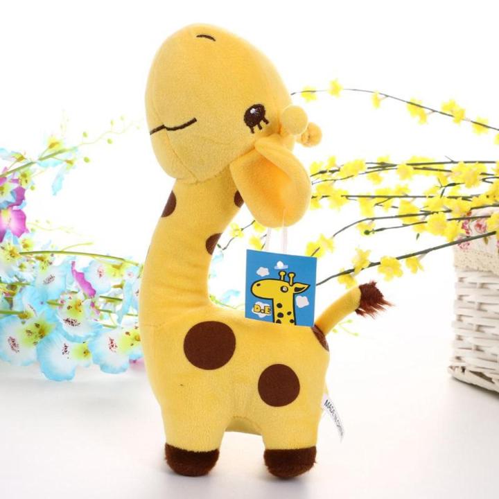 【Simple 3C】Cute Soft Toy Giraffe Plush Doll Gift kids 18cm