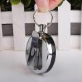 Stainless Steel Retractable Key Recoil Ring Pull Key Chain Belt Clip Keychain. 