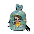LED Light Backpack for Girls LOL Doll Design Shiny Fancy School College Bag. 