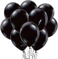 Pack of 100 - Latex Balloons - White Balloons - Black - Blue - Purple - Pink - Silver Metallic - Golden Metallic - Yellow - Green - Red Balloons - High Quality Balloons. 