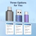 Type C OTG to USB 3.0 Adapter High Speed Data Transfer for Mobile Phone and Laptop. 