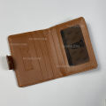 Pocket Friendly  button lock leather wallet and card holder purse for men & Boys. 