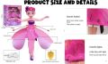 Flying Doll Toys Magic Baby Doll Rechargeable Magic Flying Fairy Princess Frozen Barbie Doll With Led Lighting Infrared Induction Control. 