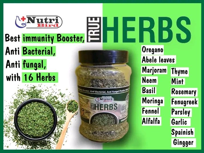 True Herbs immune Booster for birds 250g