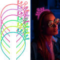 LED Hair Accessories Wedding Party Supplies LED Flashing Crown Headband Birthday Party Decorations Light Hairband. 