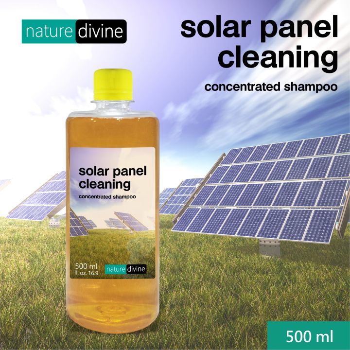 Nature Divine Solar Panel Cleaning Concentrated Shampoo 500 ml