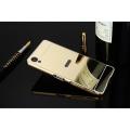 【Miga Plaza】 For Sony Xperia XA Mirror case,Luxury Metal Bumper and Mirror PC Back Cover Case For Sony Xperia XA. 