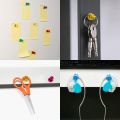 50Pcs/Set Magnets Cones Fridge Thumbtack Chess Shape Noticeboard Pin Magnets Push Pins Office Table Collection Accessory. 