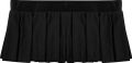 Knife Pleated Mini Skirt for Women - Cotton-Polyester, Side Zipper, Available in XS-XXXL. 