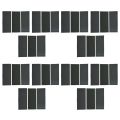 36 Pcs 3000 5000 7000 High Grit Wet and Dry Sandpaper 9 X 3.6 Inch. 