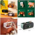 Multifunctional Wall Mounted Organizer Space Saving with Mirror Cosmetic Organizer Tower for Bedroom Home Dorm Office,. 