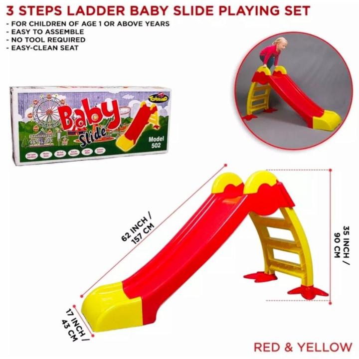 3%20Steps%20Baby%20Slide%20and%20Climber%20Indoor%20Outdoor%20Playground%20Plastic%20Climber%20Toys%20Easy%20Set%20Up%20Play...%20-%20Image%202