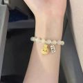 Good day cute chiikawa bracelet beads niche design Jiyi Xiaohachi Usachi bracelet bracelet jewelry bestie gift. 