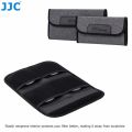 JJC 4 Slots Foldable Filter Pouch Case 40.5mm-82mm ND CPL UV Filter Wallet Camera Lens Filter Storage. 