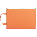 Filing Products Cloth Zipper File Bag Canvas Cloth Zipper Bag Book Pencil Pen Case Colorful Double Layer File Folder. 