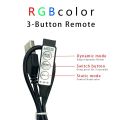 Led Strip RGB For PC Computer Case Decor Flexible waterproof  DC 5V Desk Screen TV Background Lighting USB Cable 3 Key Control. 