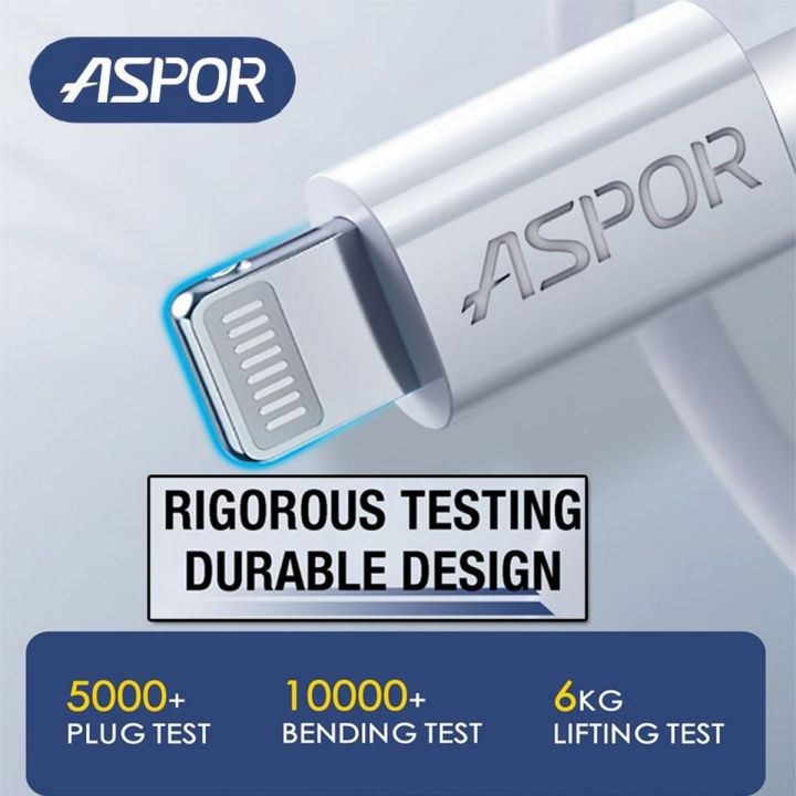 ASPOR A172 PLUS 2M IPHONE CABLE