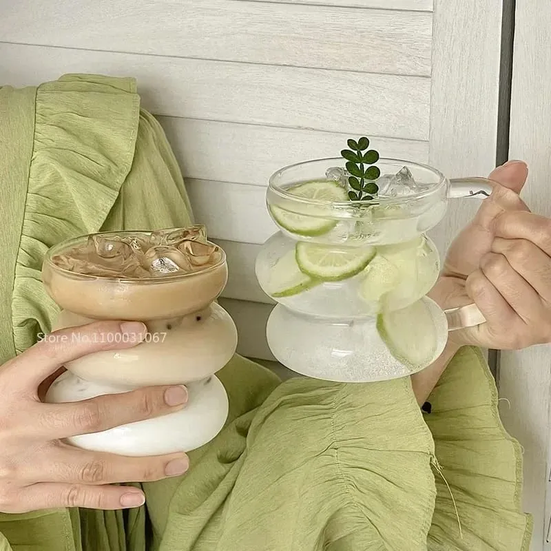 Heat-Resistant Glass Coffee Mug