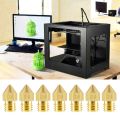 30 Pieces Mk8 Nozzle 0.4Mm  Nozzles Extruder Pt ad For  Makeot City Cr-10(1Pc Plastic Box). 
