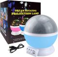 Moon Lamp | Starry Sky Dream Rotating Projection Night Light for Kids Room. 