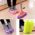 Micro Fiber Slipper & Mop Cover for Dusting Dust Cleaning Shoe Cover (1pair). 